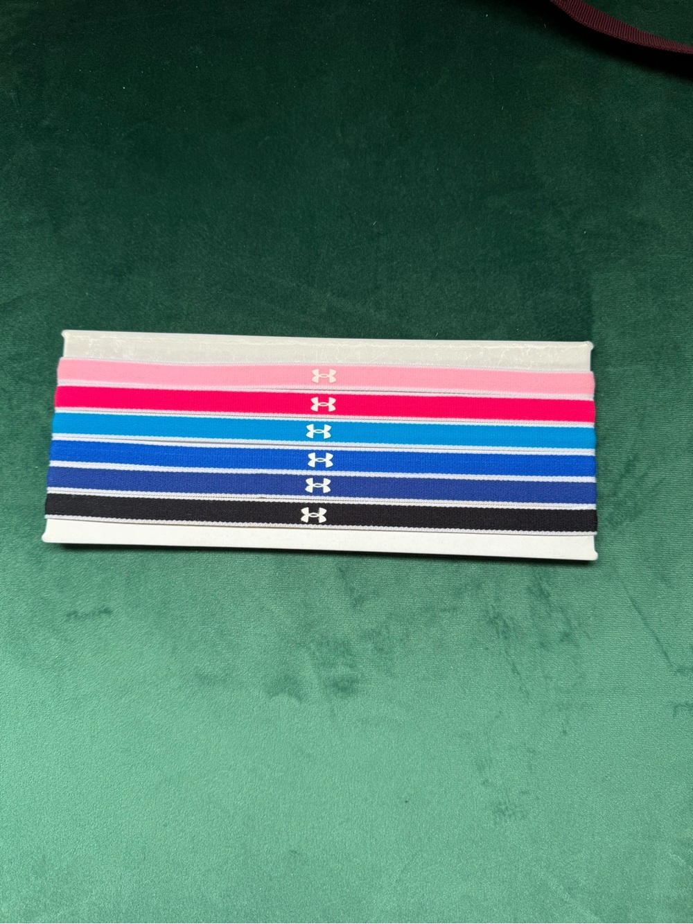 Under Armour Colorful Elastic Sports Headbands - 6 Pack